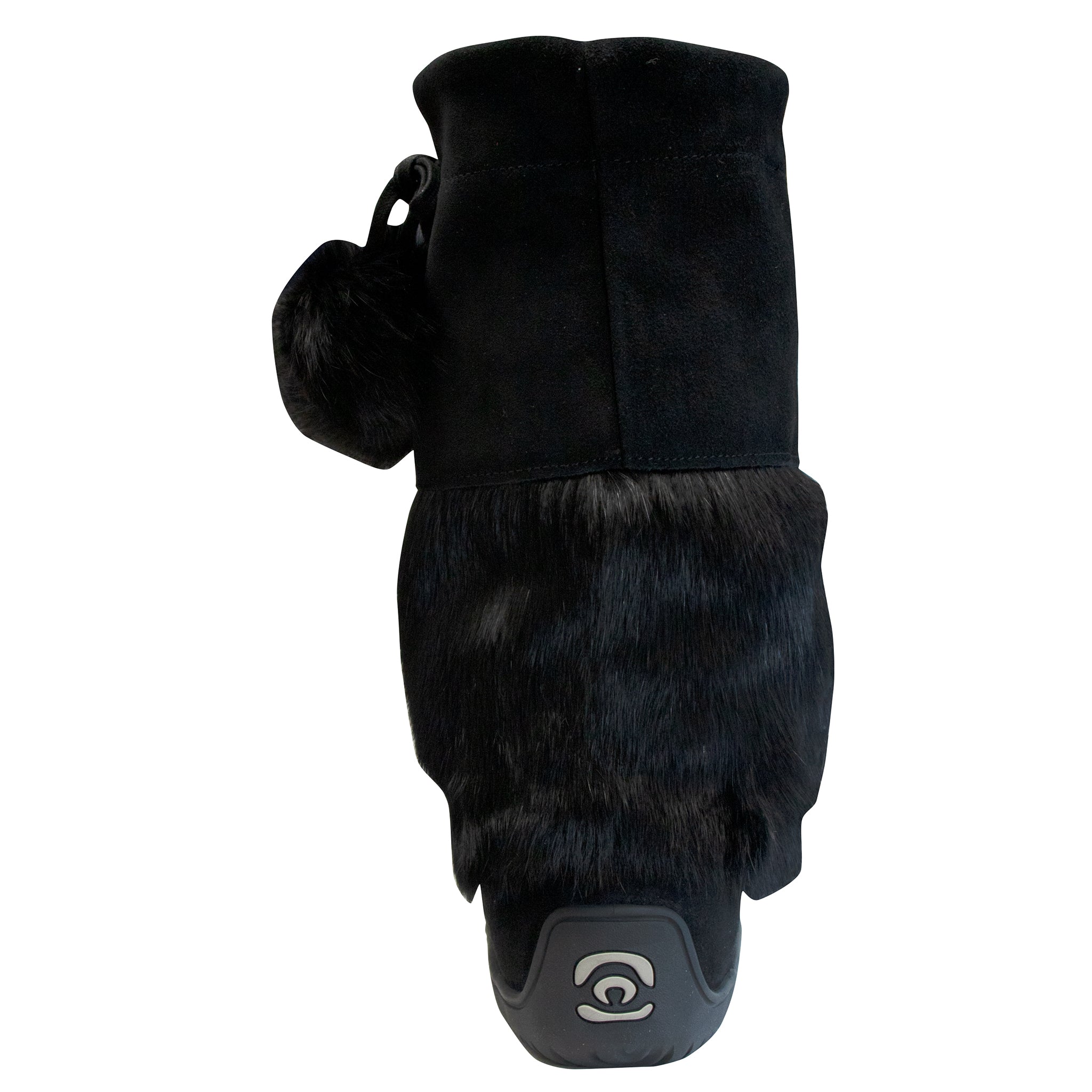 Bottes d'hiver en daim imperméables pour femmes Manitobah, motif hibou des neiges 