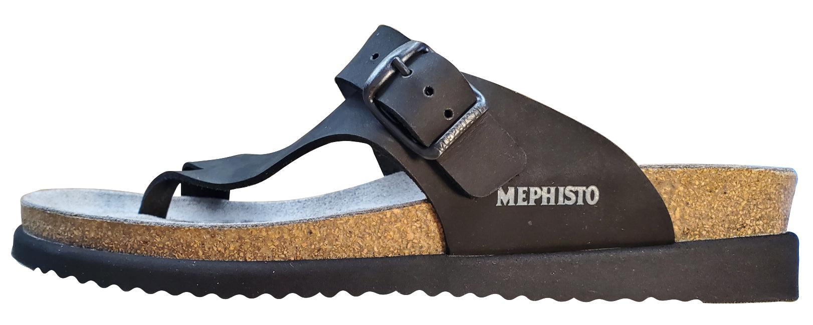 Mephisto Helen Sandal Black Sandalbuck 6000