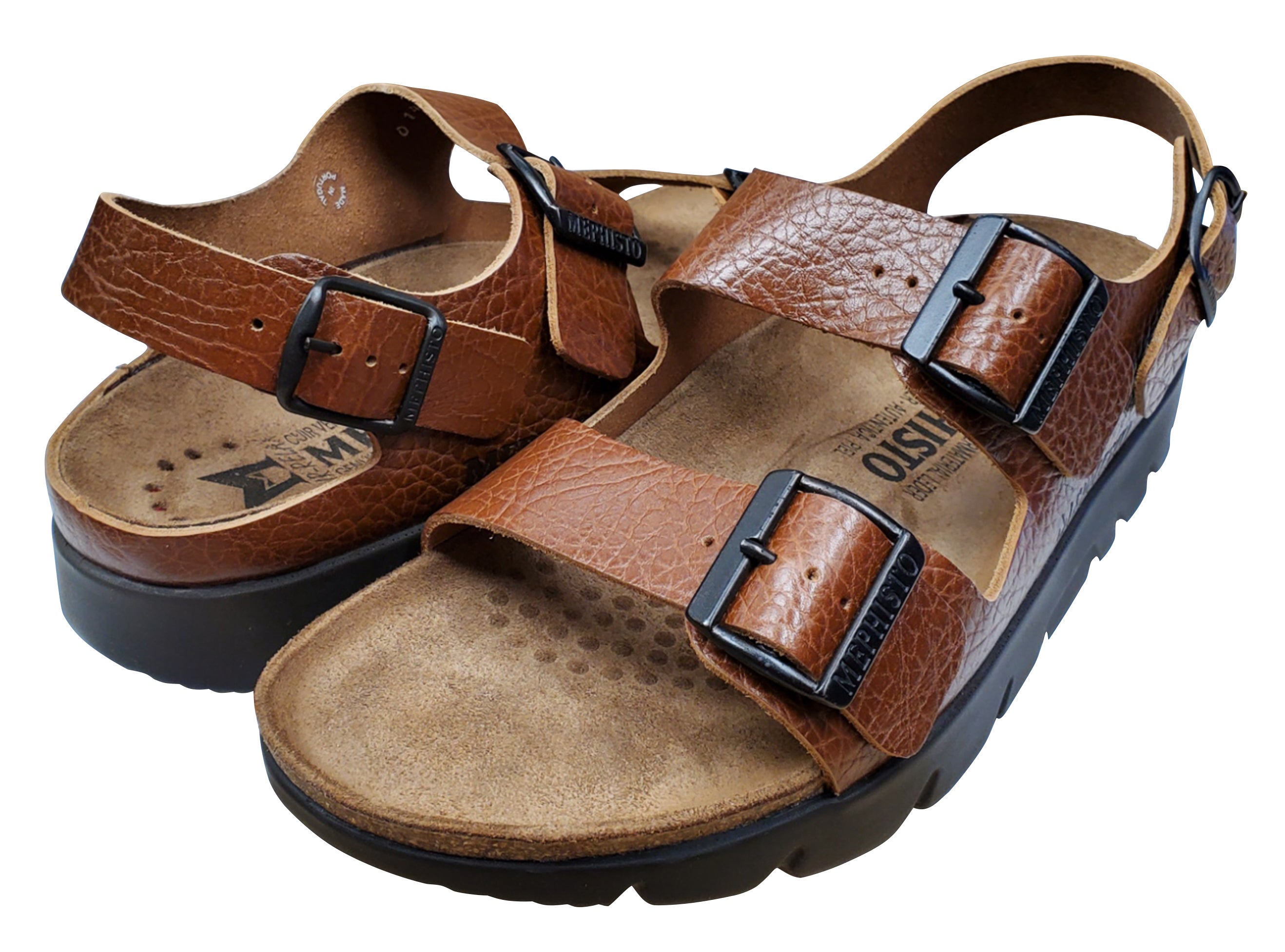 Mephisto Zeus Sandal Desert Buffalo