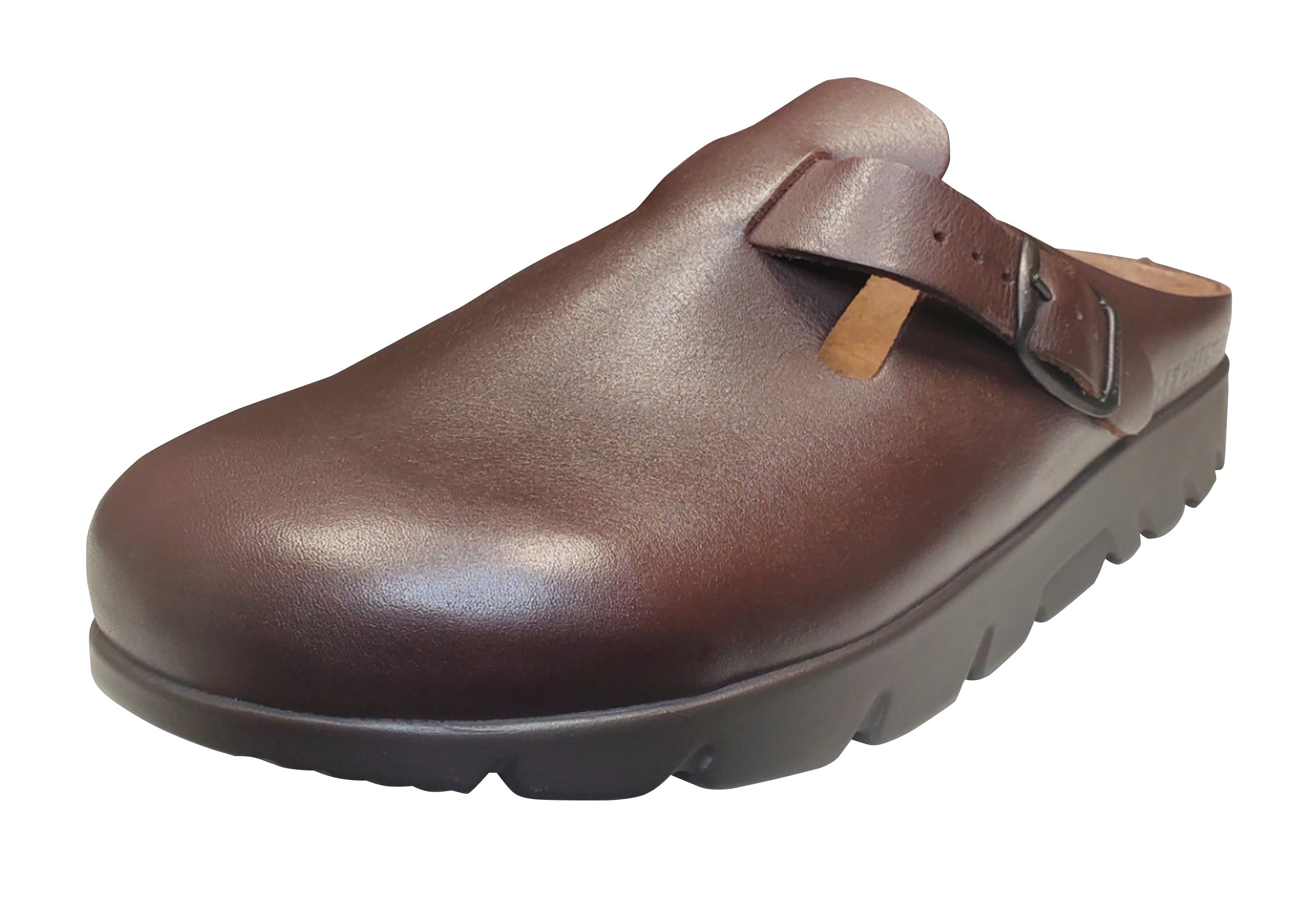 Mephisto Zaverio Fit Clogs Chestnut Sandanyl