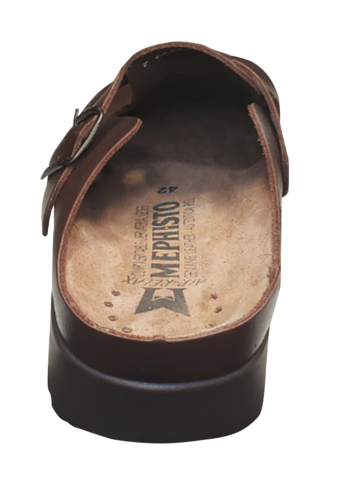 Mephisto Zaverio Fit Clogs Chestnut Sandanyl