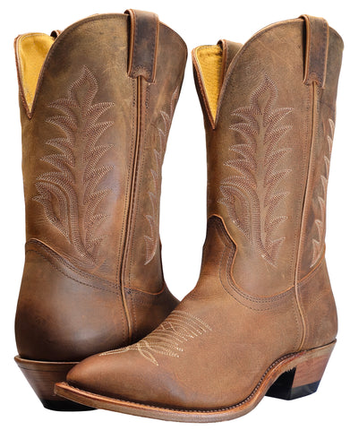 Boulet Western Boots Womens Challenger Cowboy Virginia Mesquite