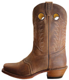 Boulet Western Boots Men's, Rider Sole, Challenger, Hillbilly Golden