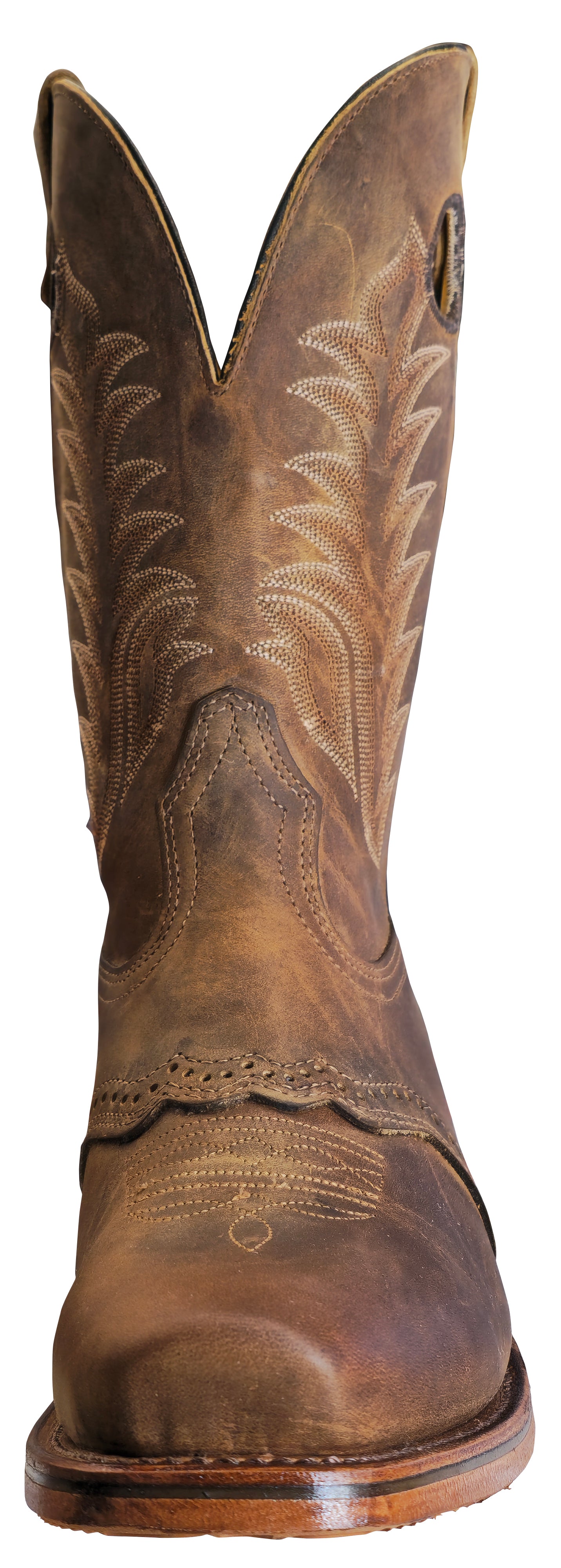 Boulet Western Boots Men's, Rider Sole, Challenger, Hillbilly Golden