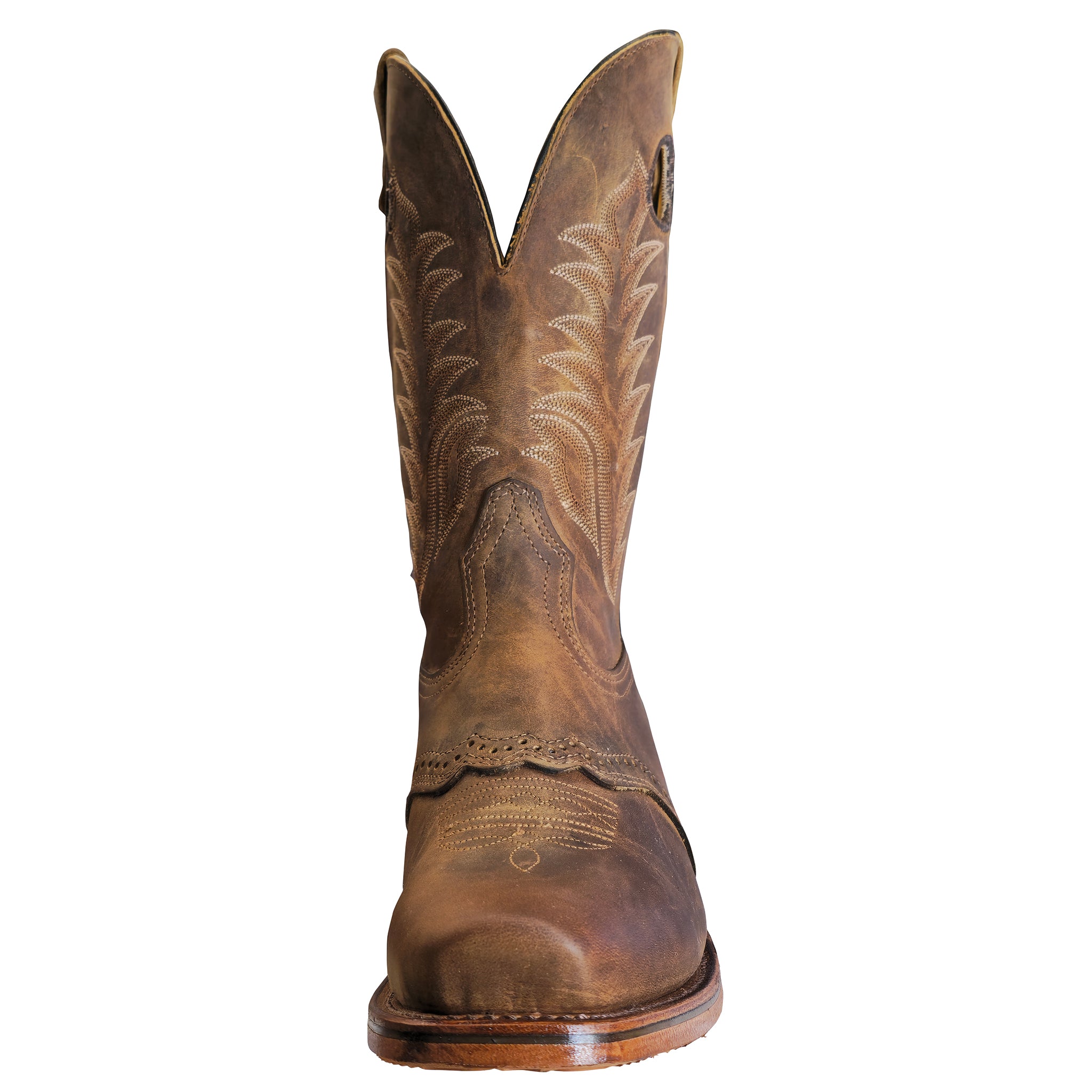 Boulet Western Boots Men's, Rider Sole, Challenger, Hillbilly Golden