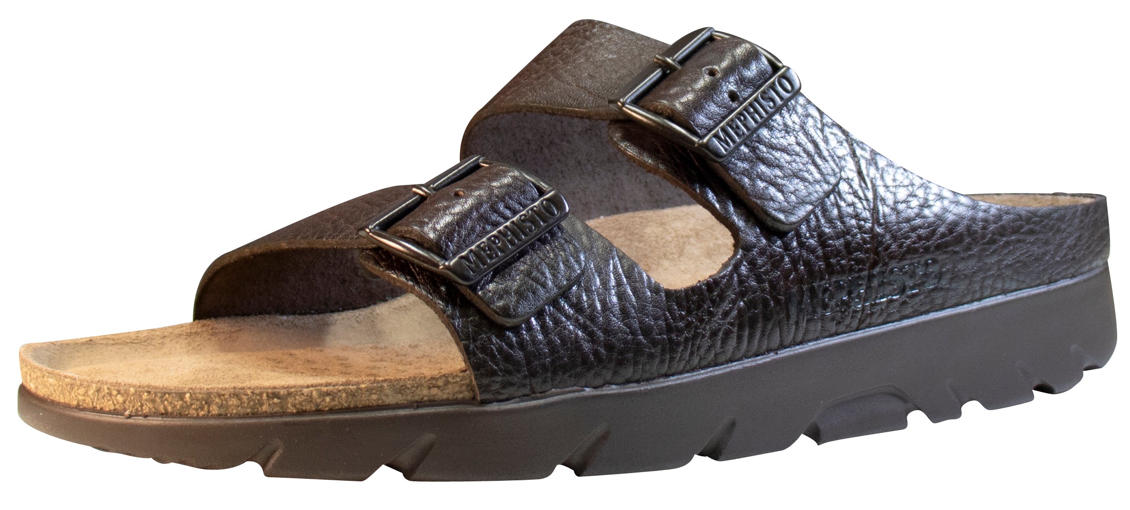 Mephisto Men's Zonder Sandal Dark Brown