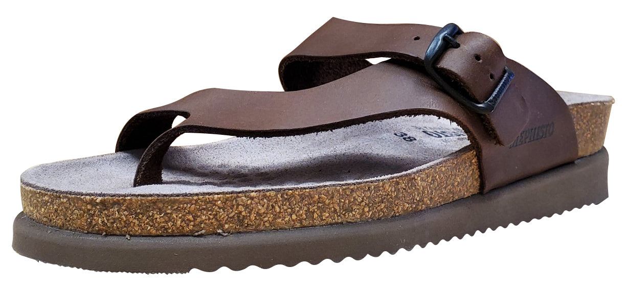 Mephisto Men's Niels Sandal Dark Brown