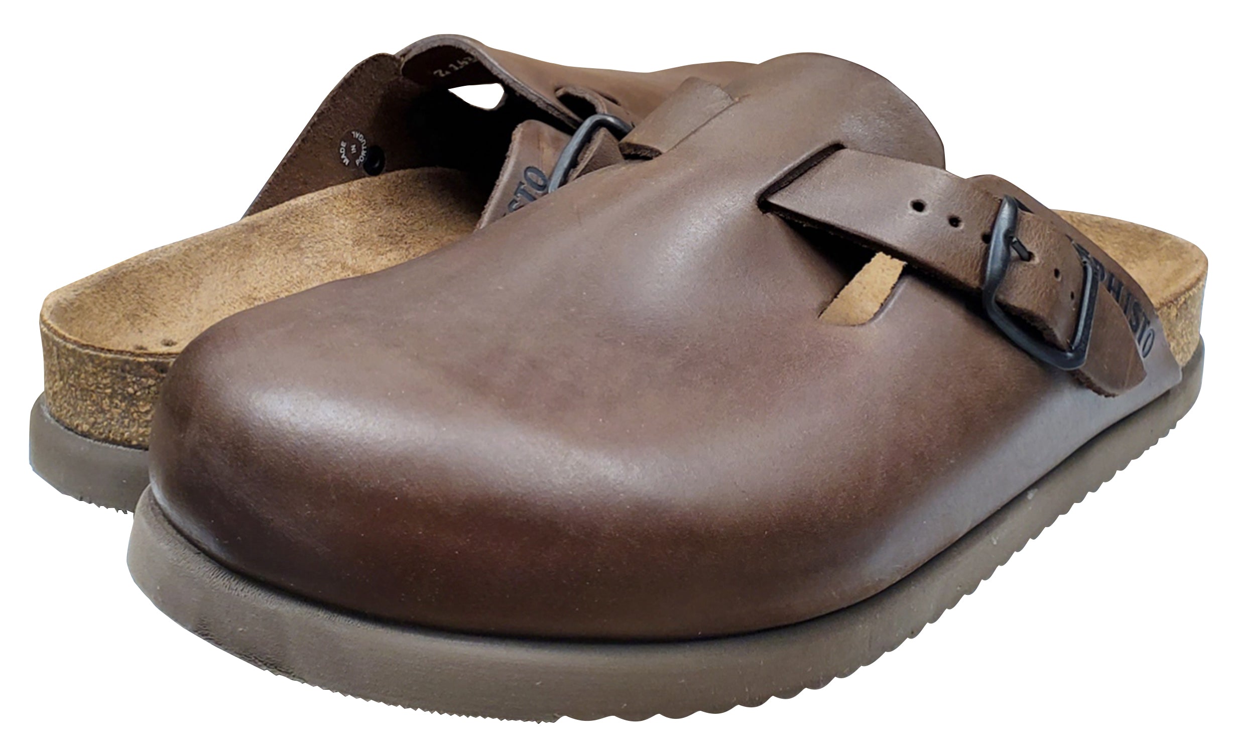 Mephisto Men's Nathan Clogs Dark Brown