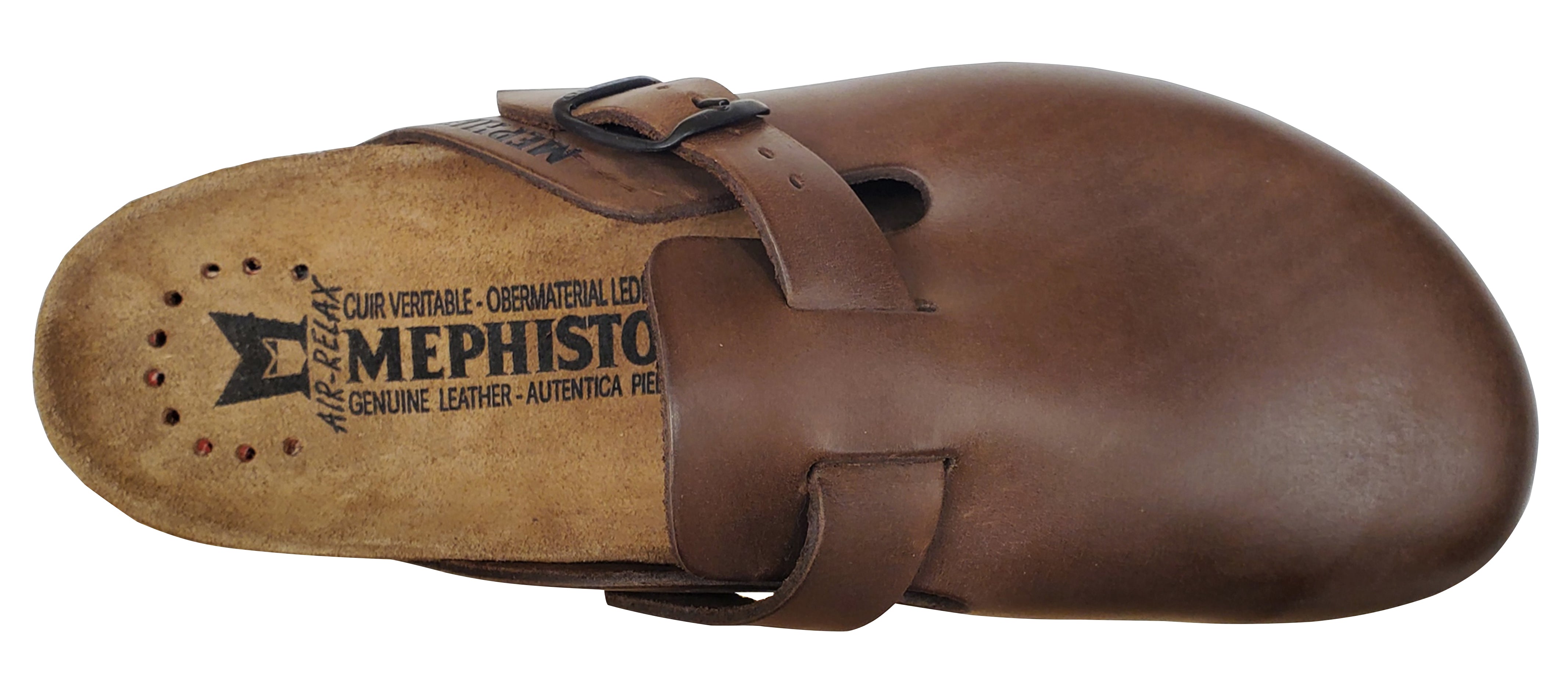 Mephisto Men's Nathan Clogs Dark Brown