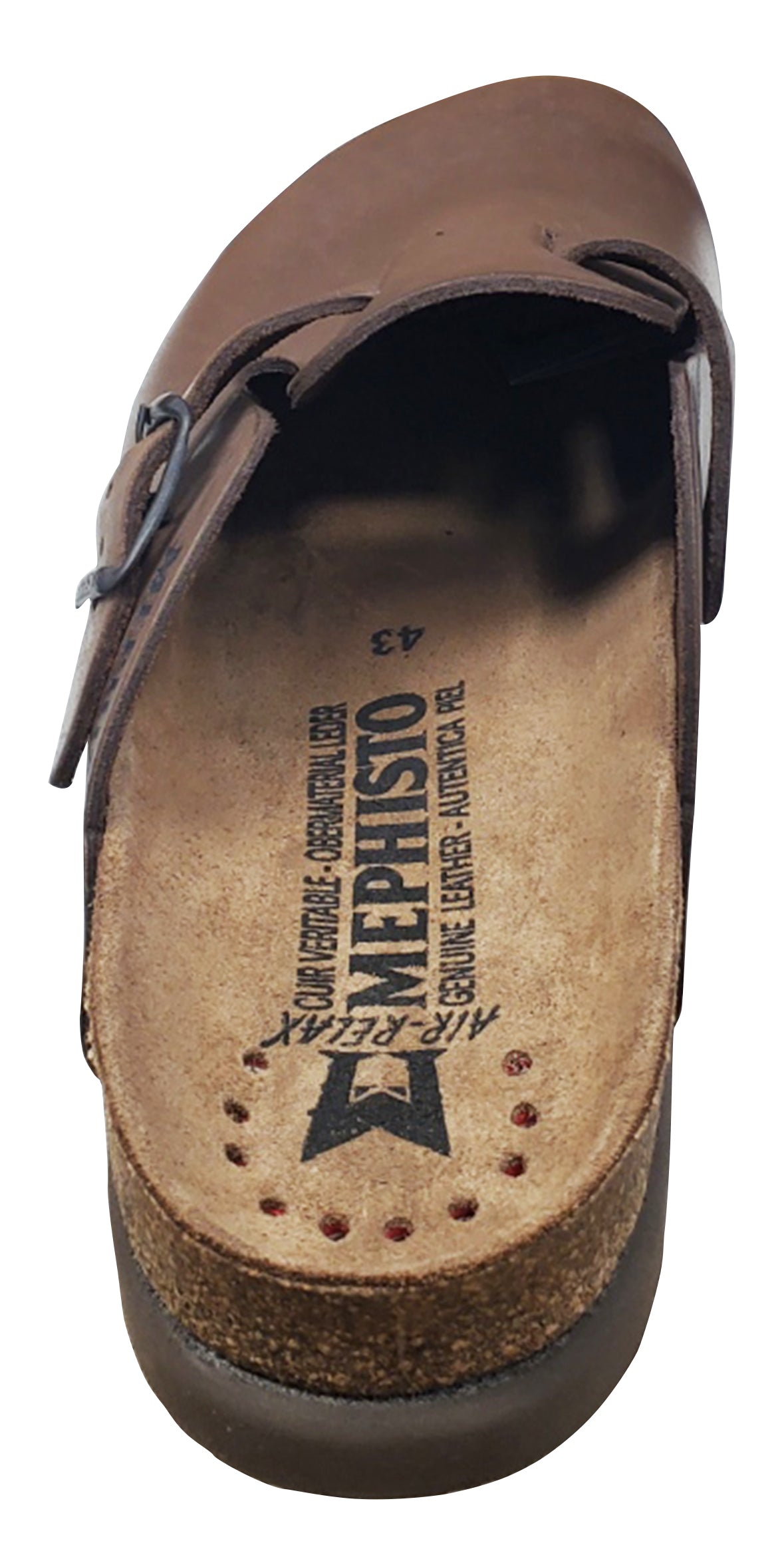 Mephisto Men's Nathan Clogs Dark Brown