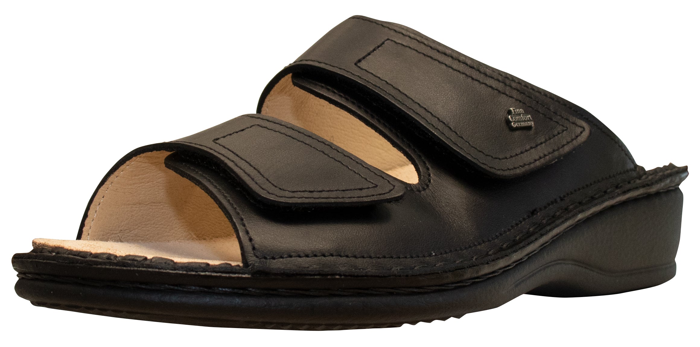 Finn Comfort Jamaika-Soft Sandal, Black