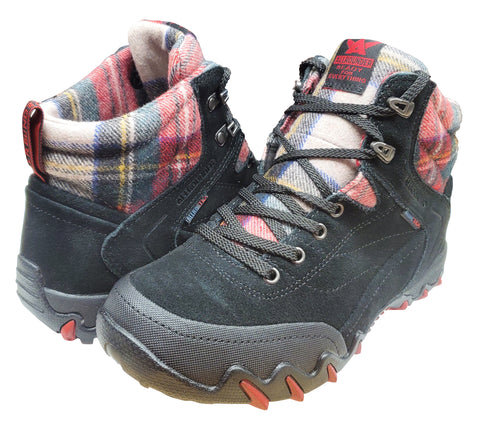 Allrounder Women's Nigata-Tex Hiking Boots Black/Black