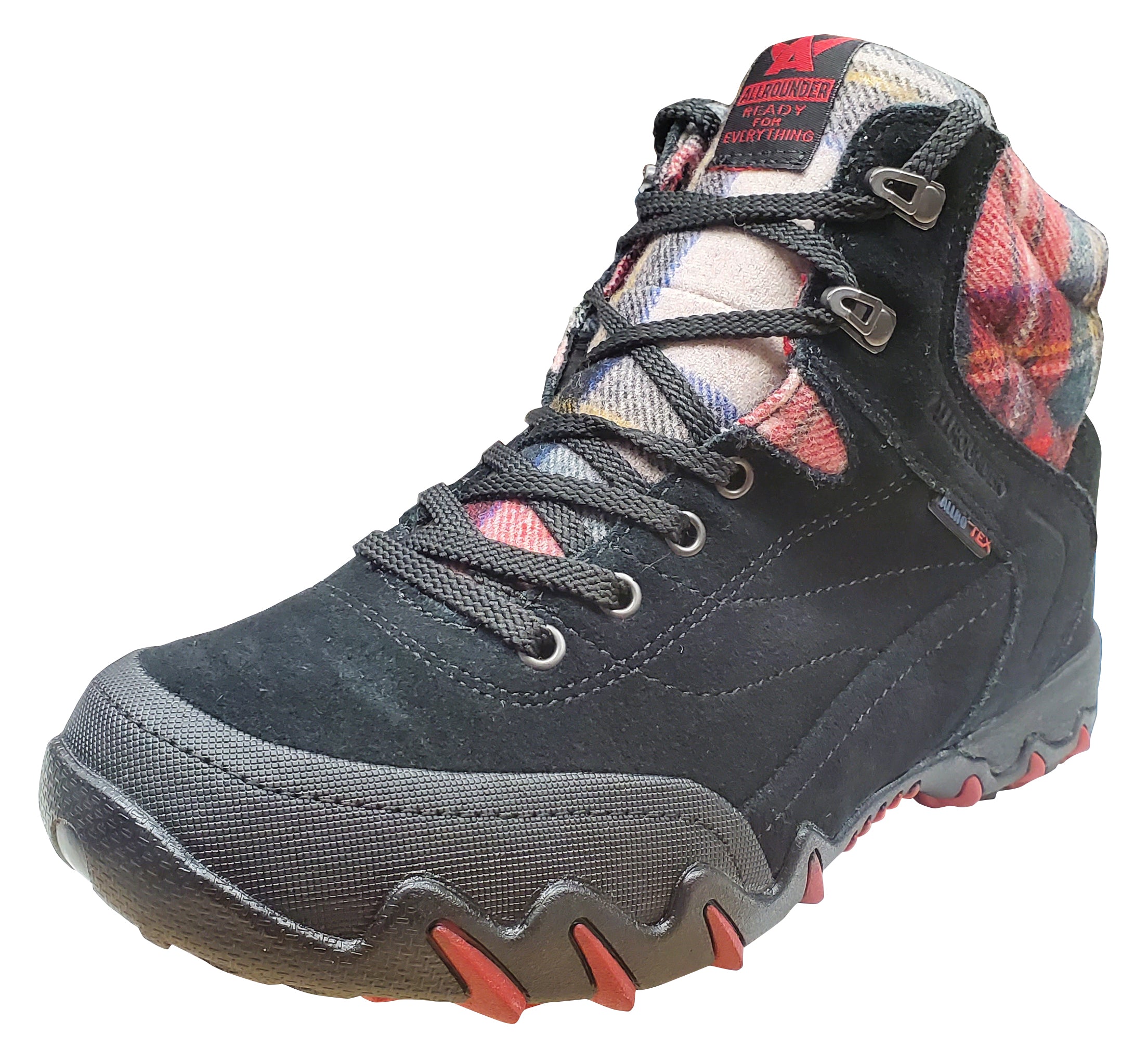 Allrounder Women's Nigata-Tex Hiking Boots Black/Black