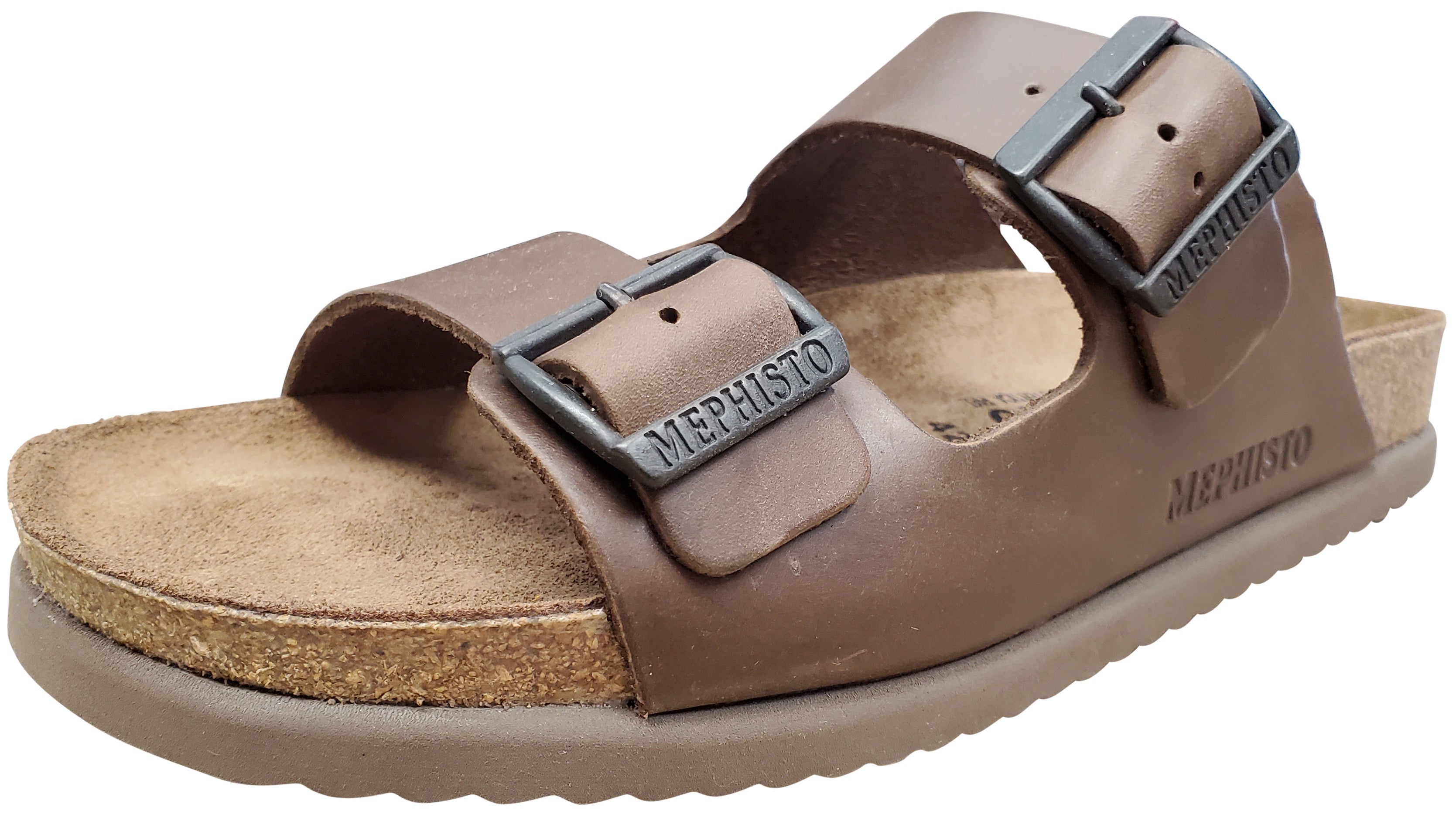 Mephisto Men's Nerio Sandal Dark Brown