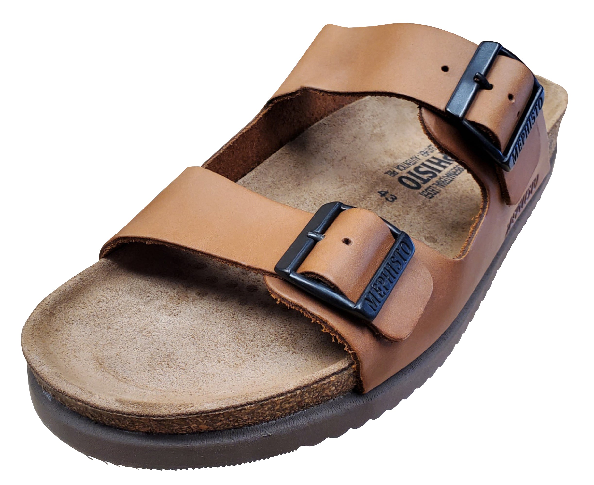 Mephisto Men's Nerio Sandal Chestnut Scratch