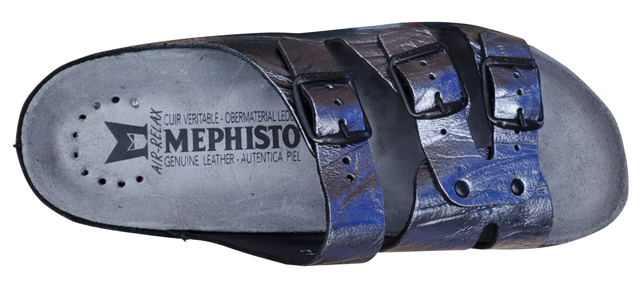 Mephisto Zach Fit Sandal Grey