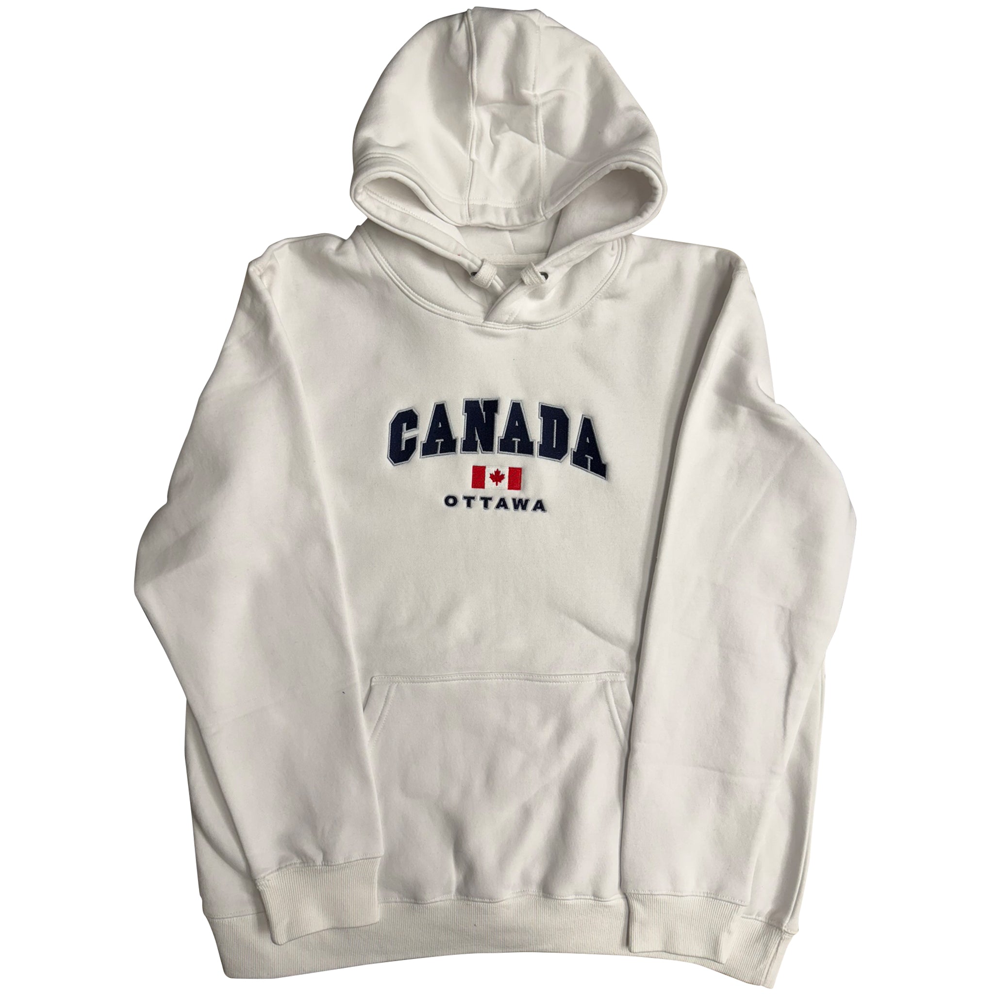 Canada Embroidered Sweatshirt Hoodie