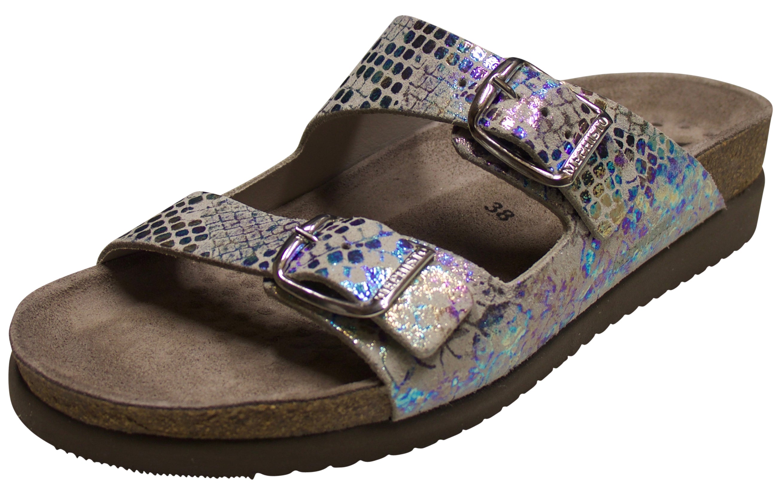 Mephisto Women's Harmony Sandal, Multicoloured Queenie