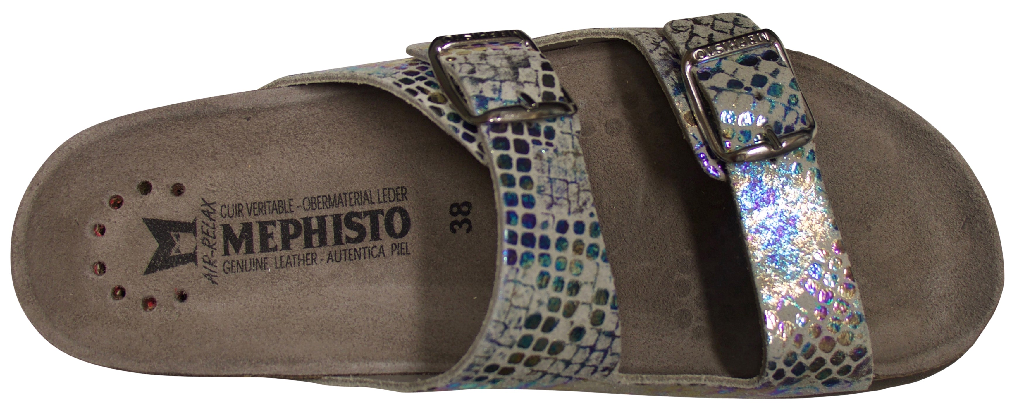 Mephisto Women's Harmony Sandal, Multicoloured Queenie