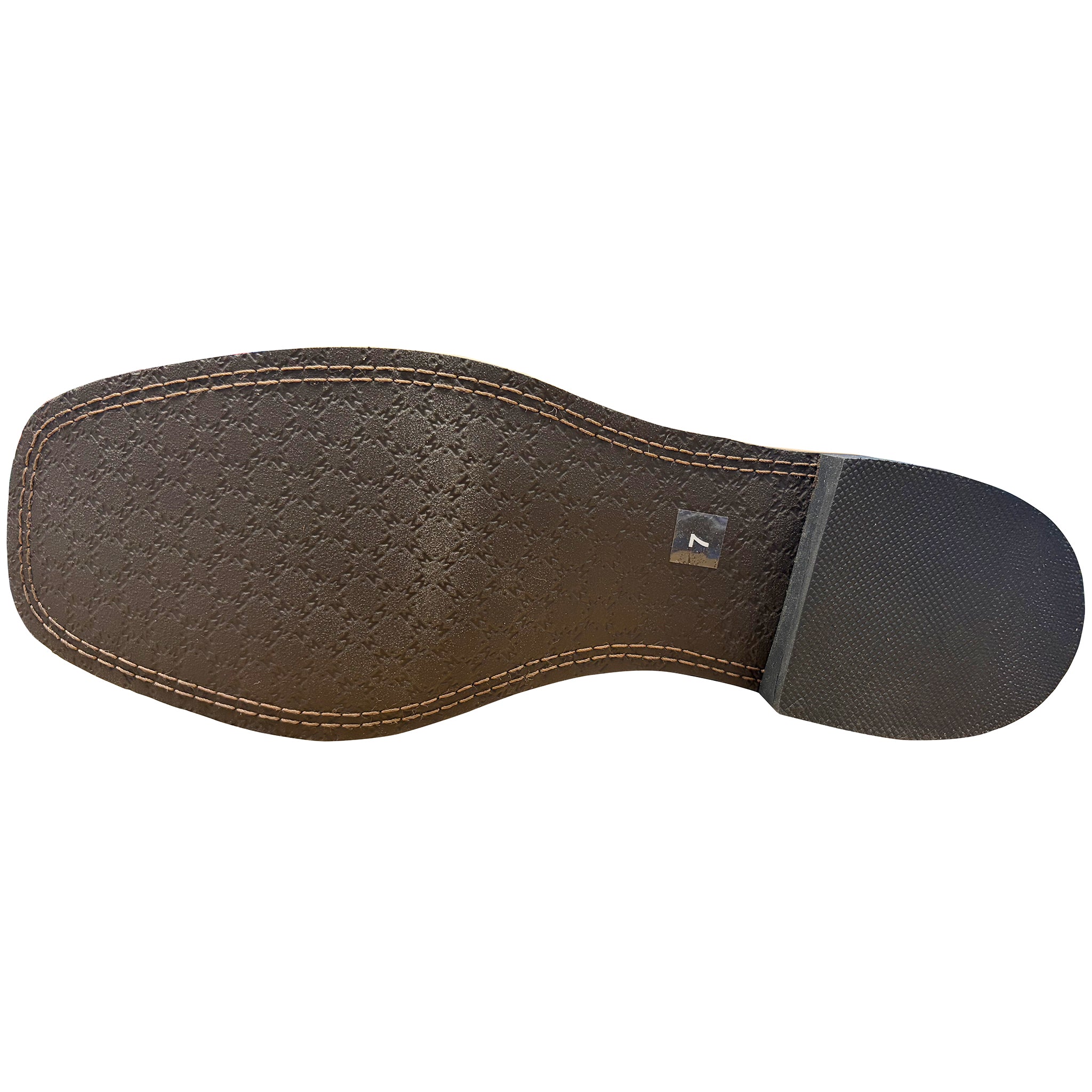 Boulet Kid’s Western Boots – Brown Distress Leather