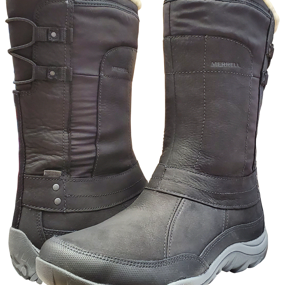 Merrell Women's Murren Mid Waterproof Winter Boot Black