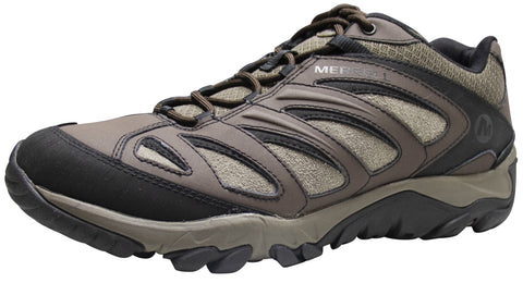 Merrell Men's Outpulse Leather Black/Bracken Hiking Shoe