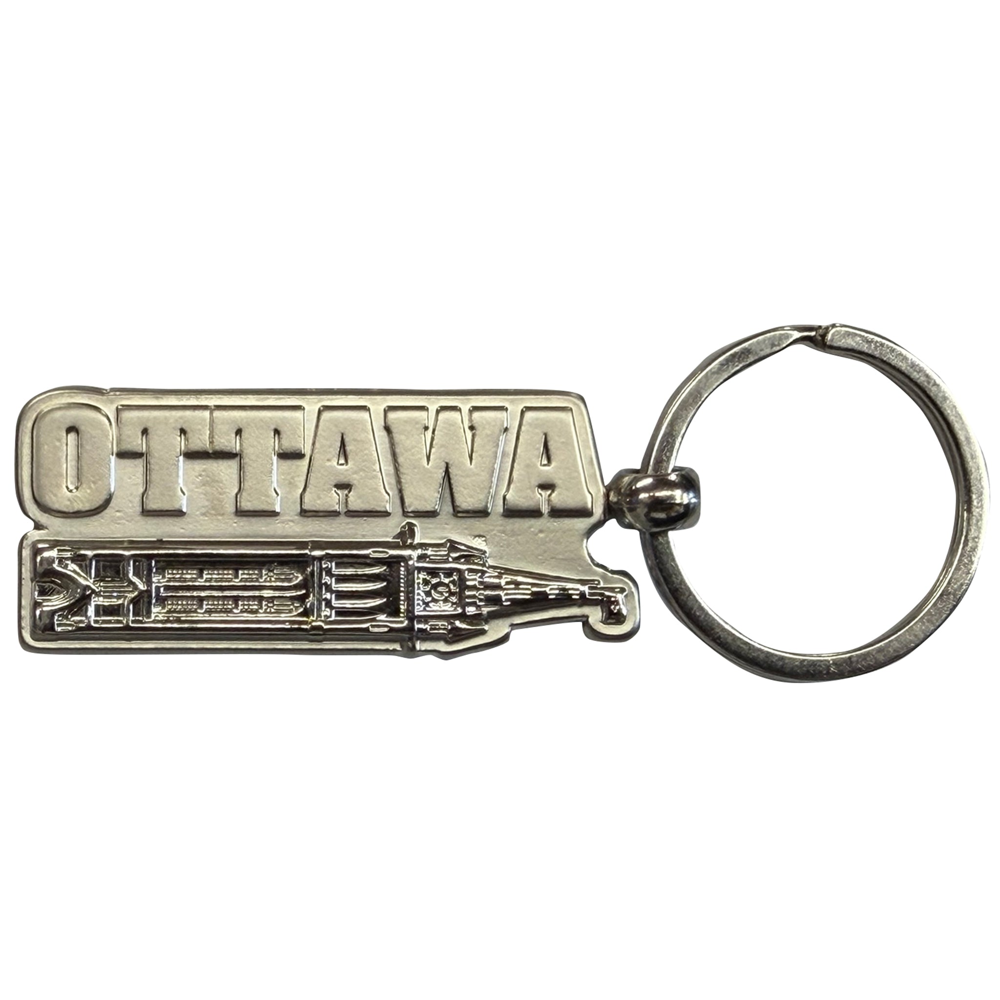 Keytags Block Ltr/icon Ottawa Peace Tower