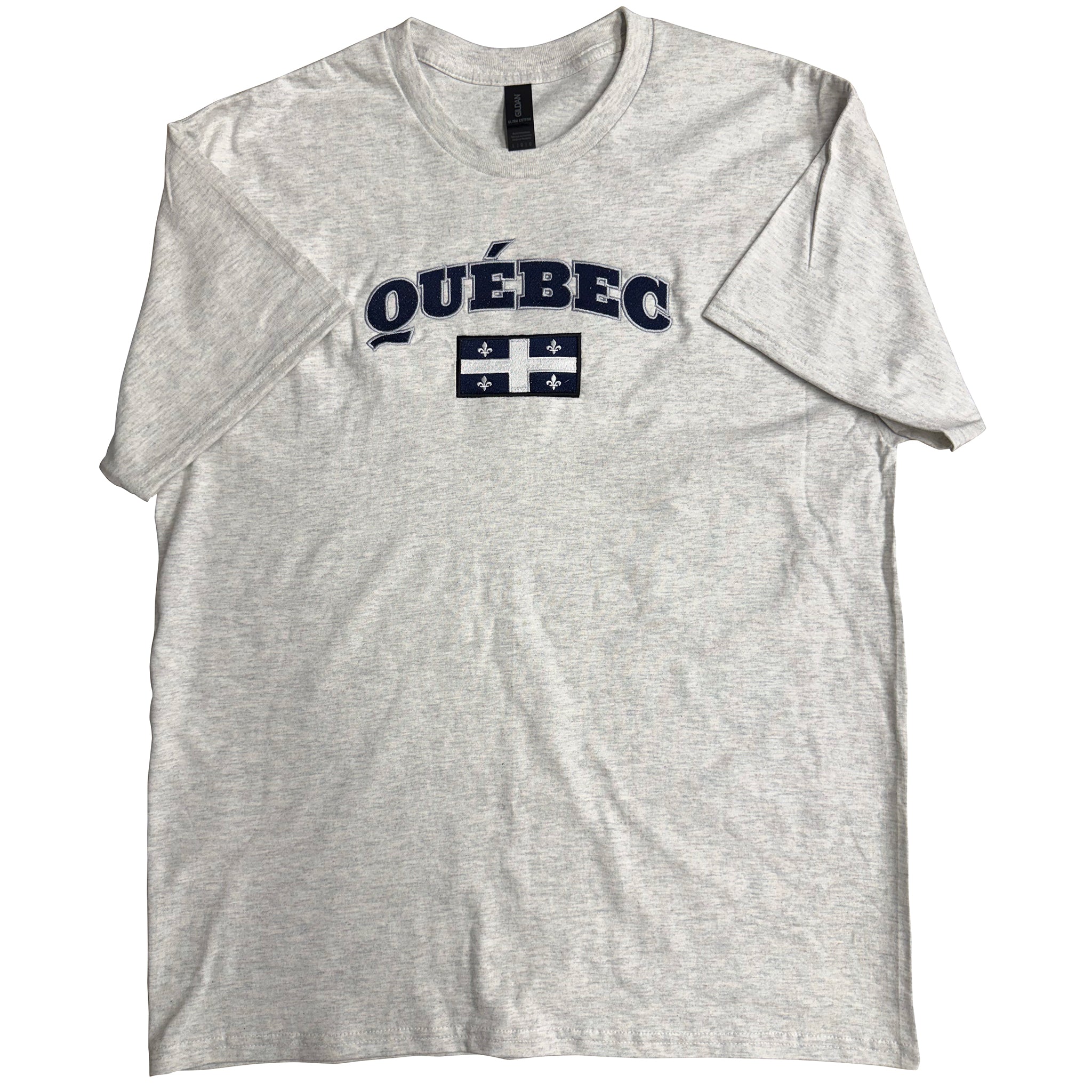 Quebec Short Sleeve Embroidered T-shirt
