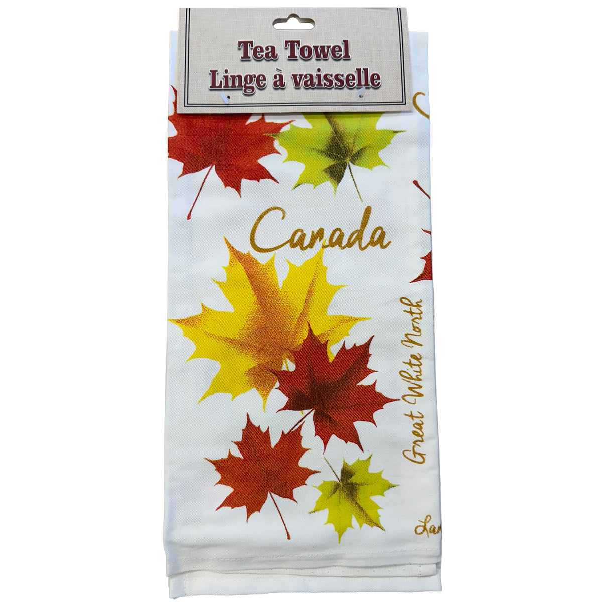 Canada CLICHE LEAF TEA TOWEL