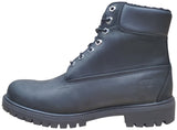 Timberland Men's 6" Inch Premium Fleece Lined Waterproof Winter Boot, Black Nubuck