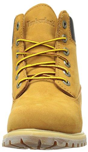 Timberland Men's 6" Inch Premium Fleece Lined Waterproof Winter Boot, Wheat Nubuck