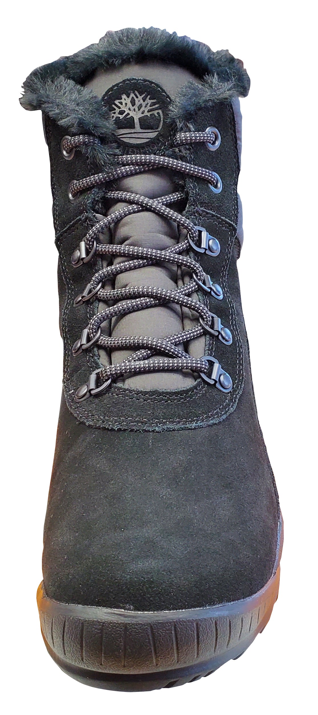 Timberland Women's Mount Hayes Waterproof Insulated Chukka Black Suede