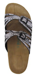 Two Buckle Cut Out Slide Brama Snake