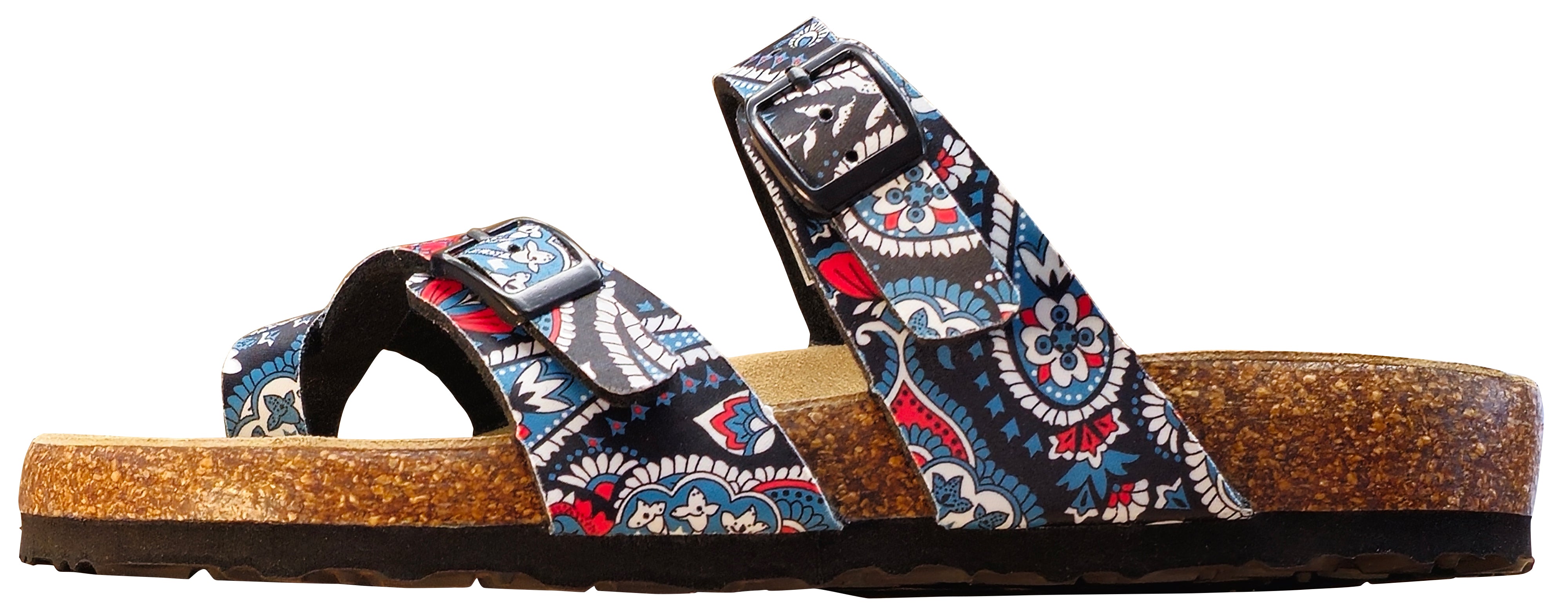 Viking Women's Tofino Sandal Black Paisley