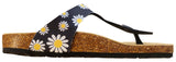 Viking Women's Sandal Laguna Black Daisy