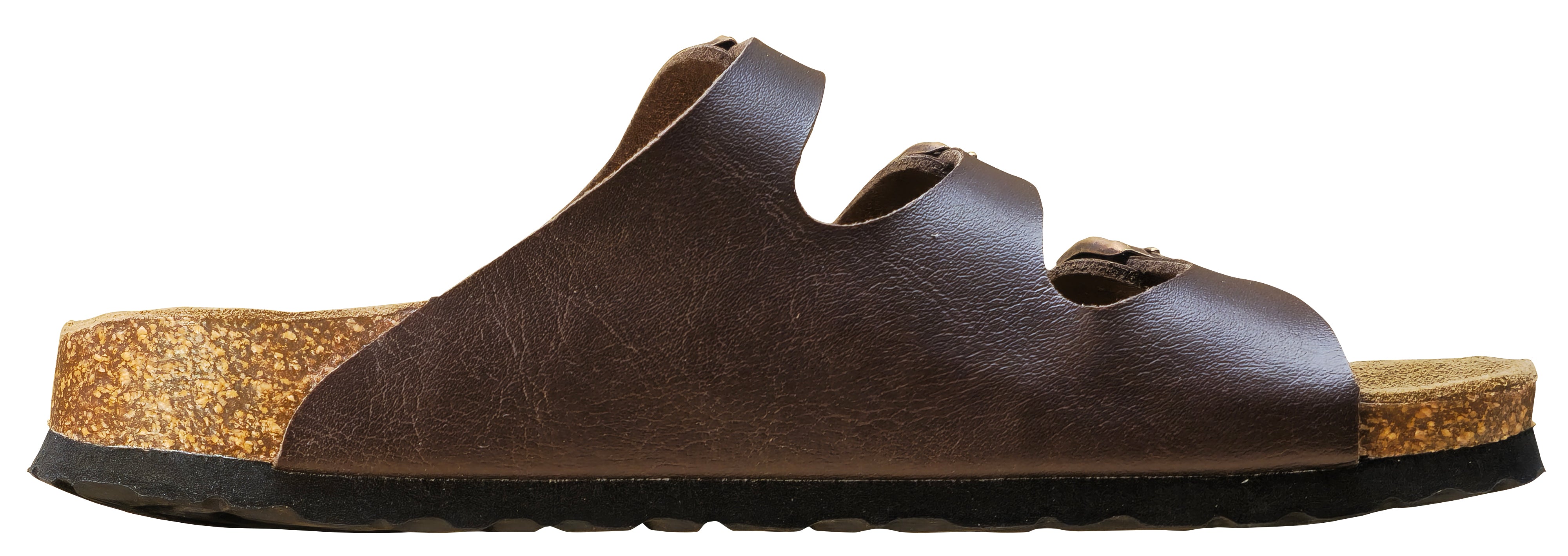 Viking Banff Three Buckle Slide Sandal Brown