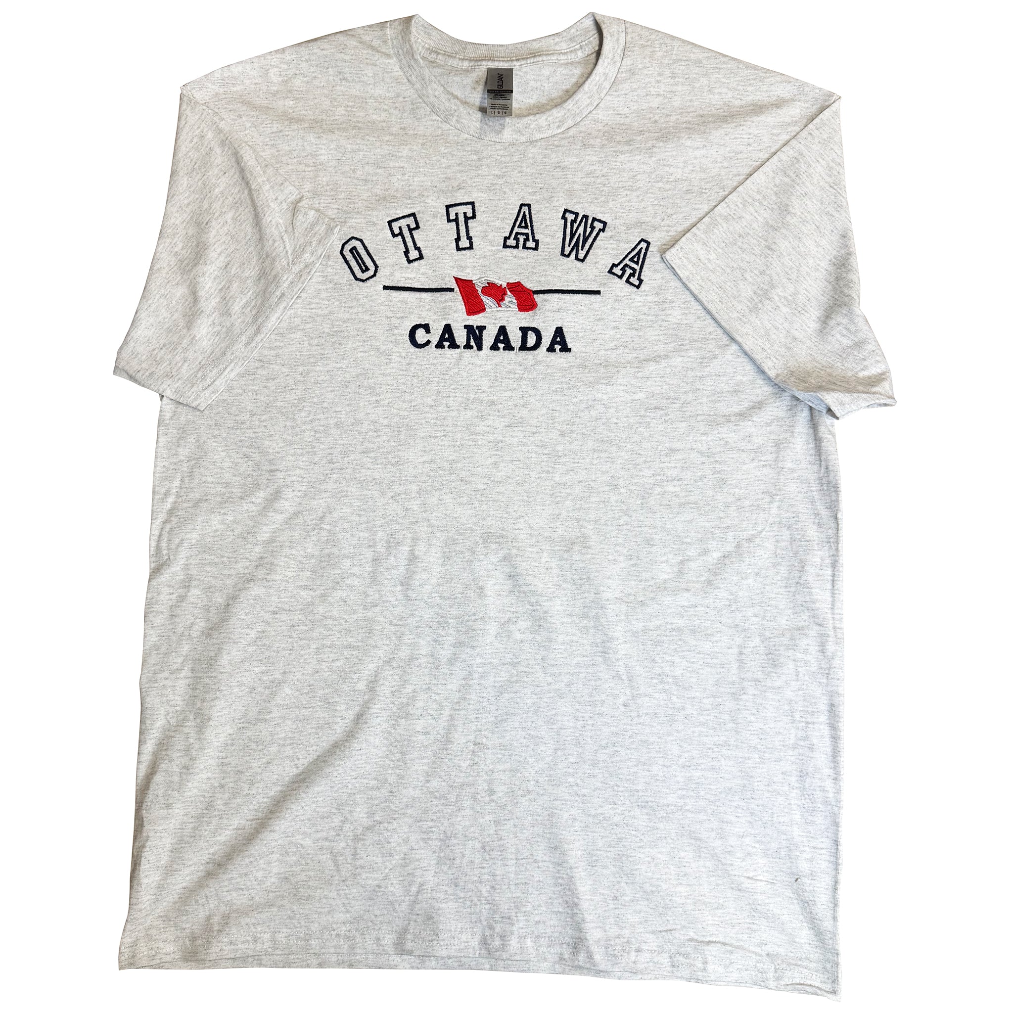 Ottawa, Canada Short Sleeve Embroidered T-shirt