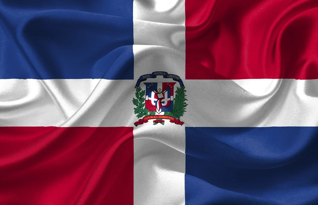 Dominican Republic 100% Polyester Flag 36"X60"