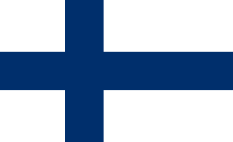 Finland 100% Polyester Flag 36"X60"