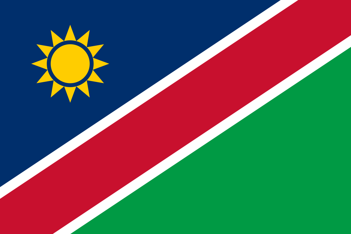 Namibia 100% Polyester Flag 36"X60"