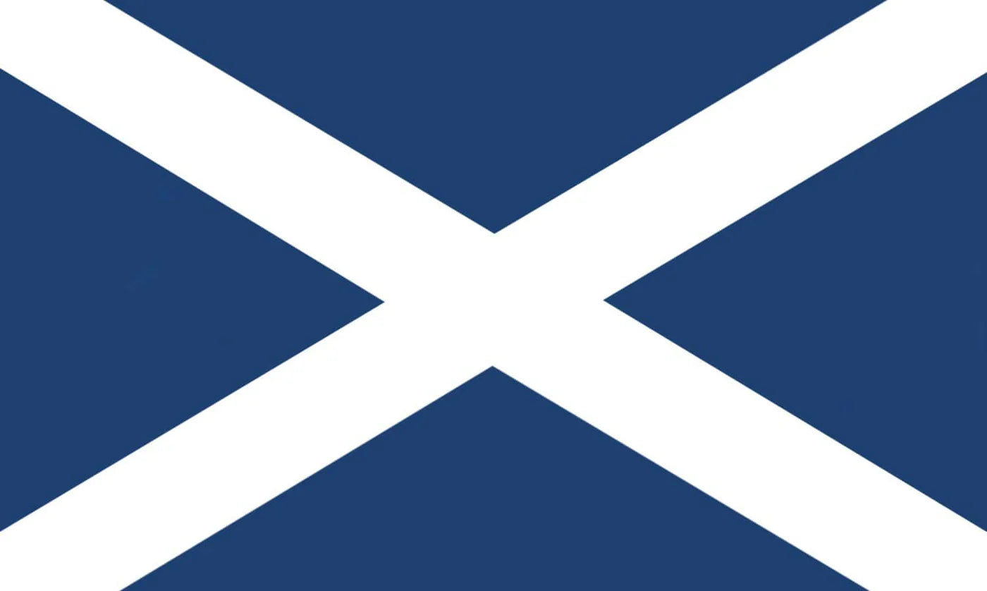 Scotland 100% Polyester Flag 36"X60"