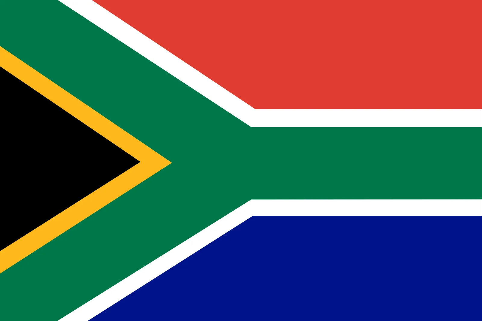 South Africa 100% Polyester Flag 36"X60"